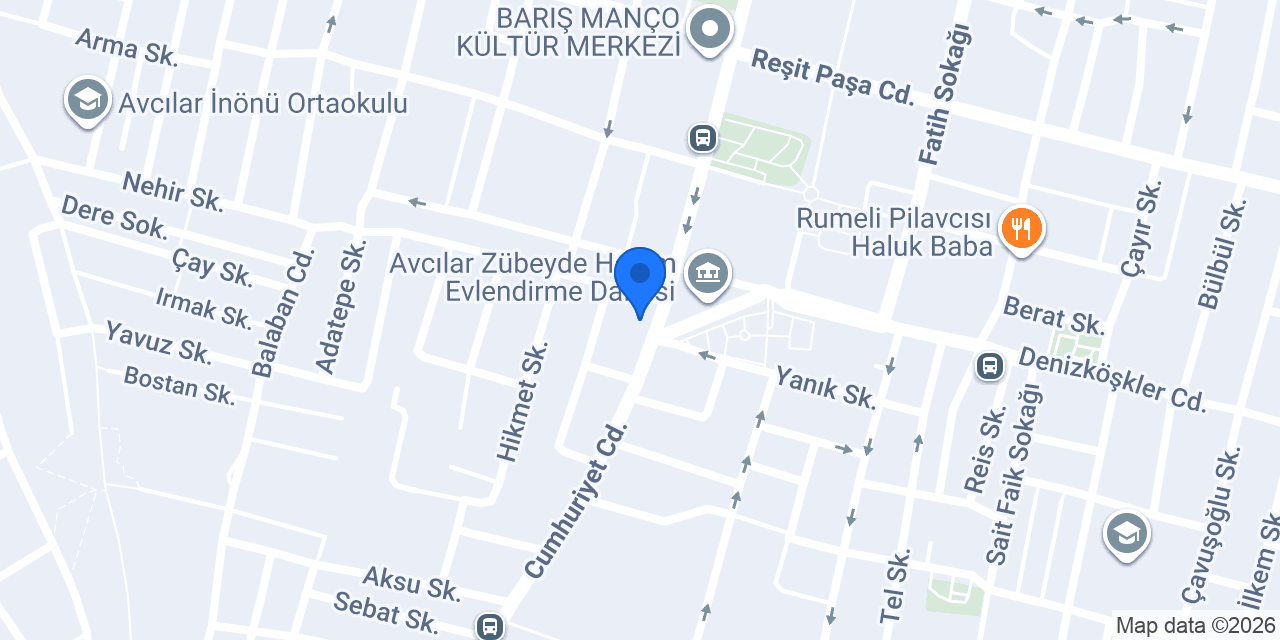 Kahve Harmanı konumu