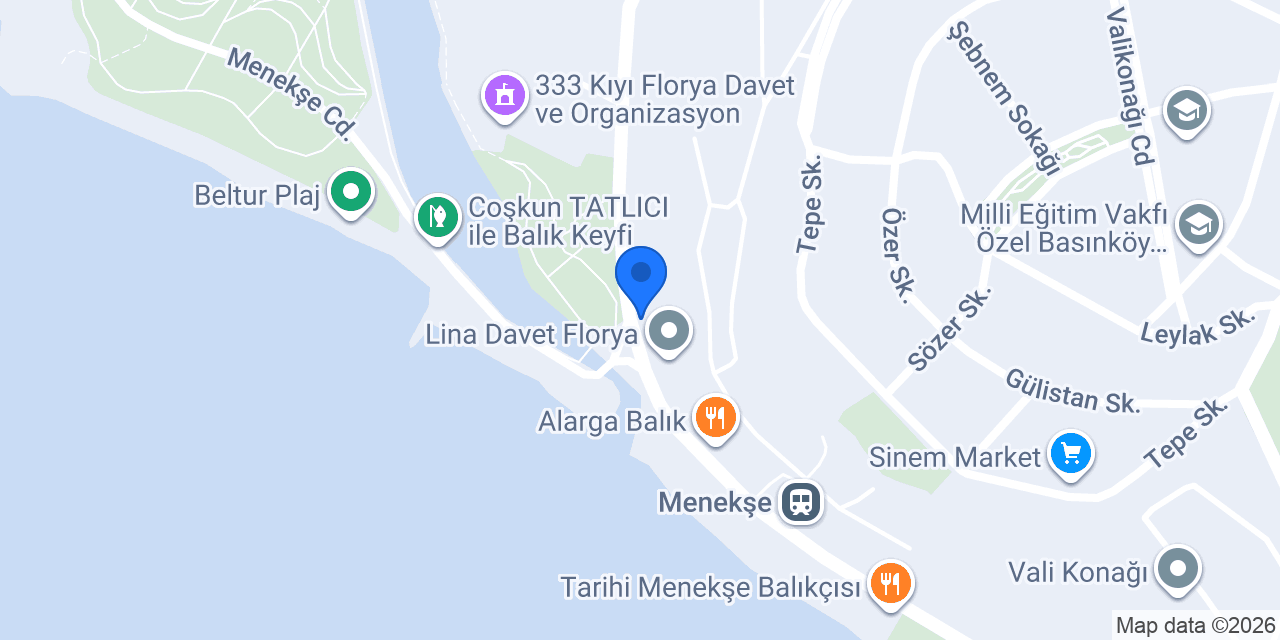 MAVİ YENGEÇ konumu