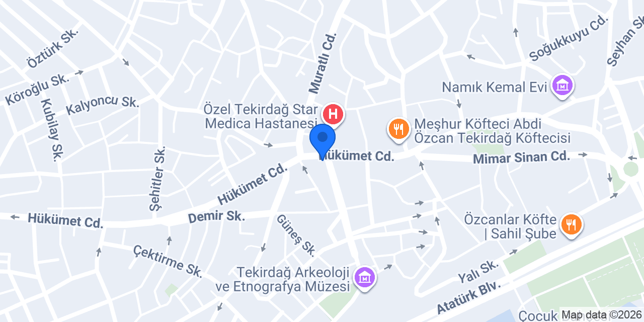 Özateş Kuyumculuk konumu