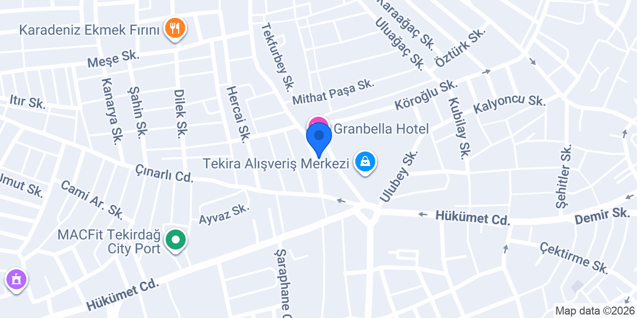 Diş hekimi Abdullah ORUÇ konumu