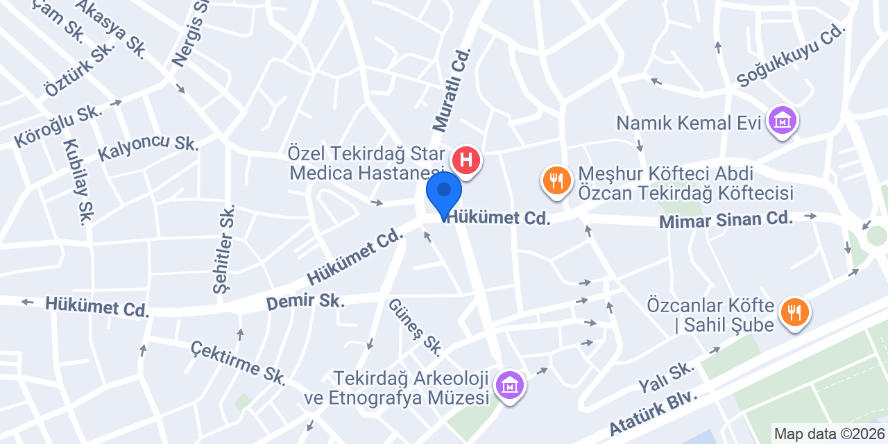 Öztürk Eczanesi konumu