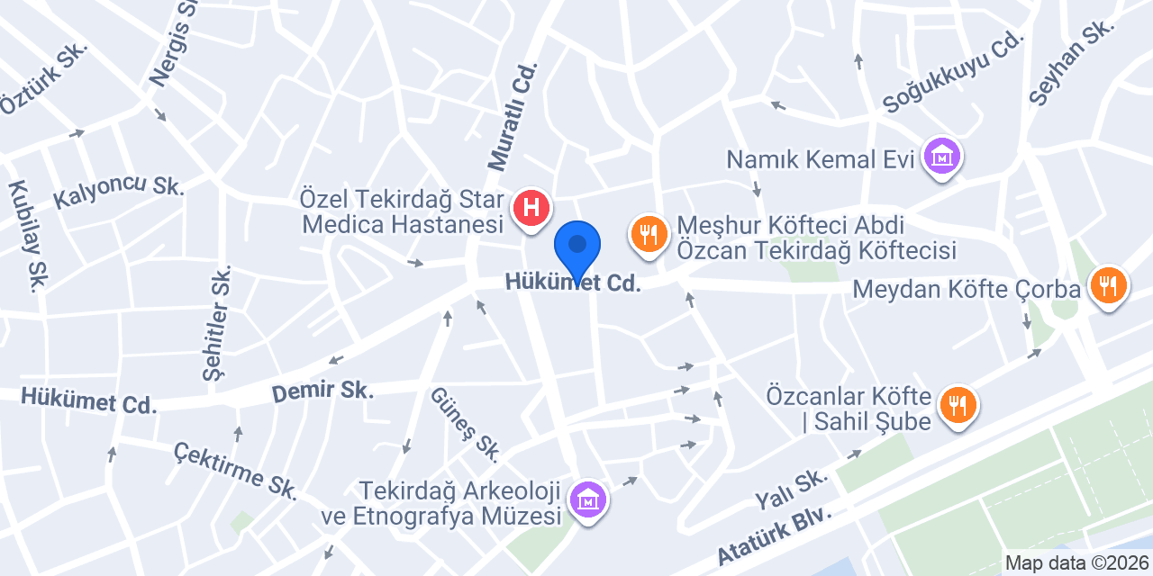Şeref Kuyumculuk konumu