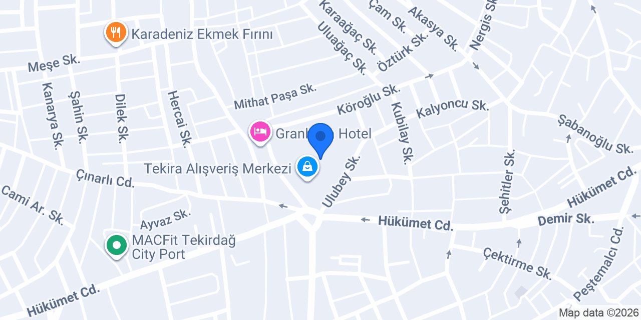 Xiaomi Store Tekira AVM konumu