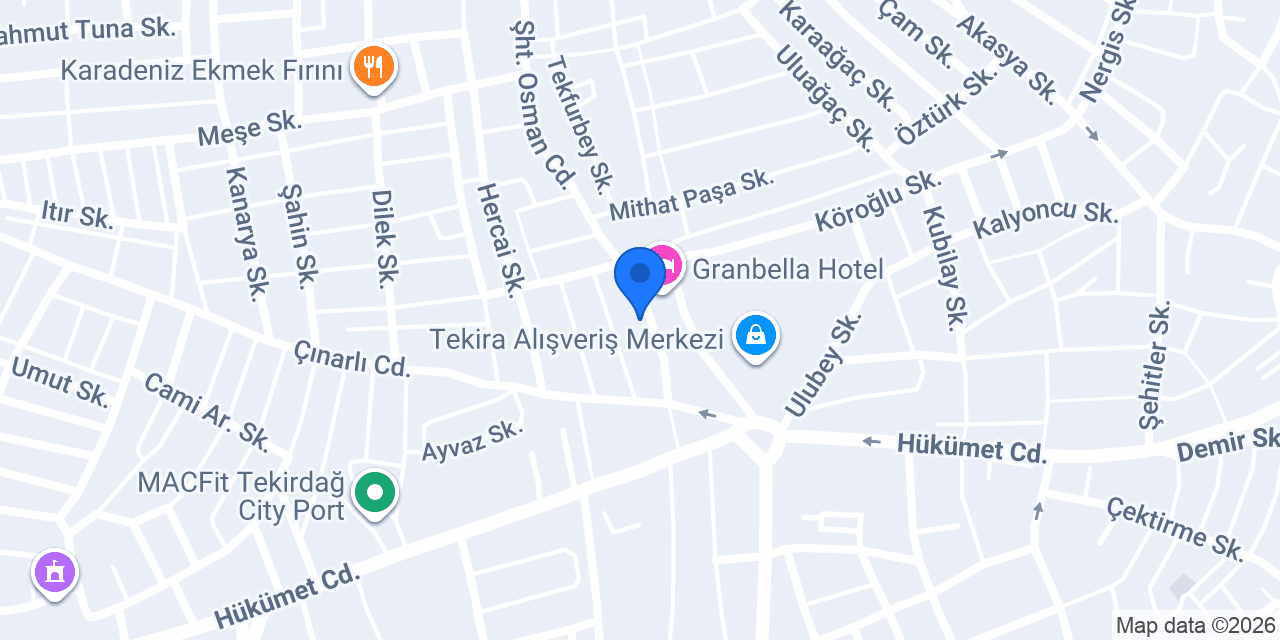 Güldeste Bayan Giyim konumu