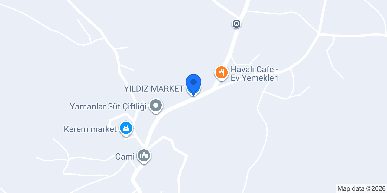 YILDIZ MARKET konumu