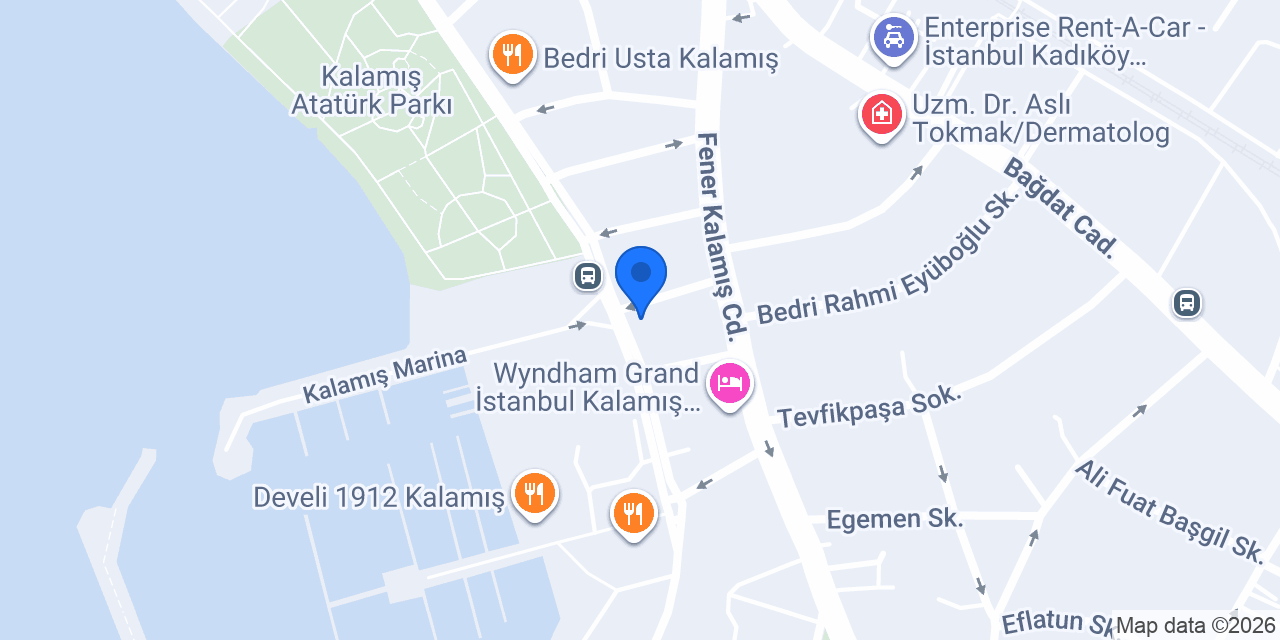 Tatlı Huzur Cafe konumu