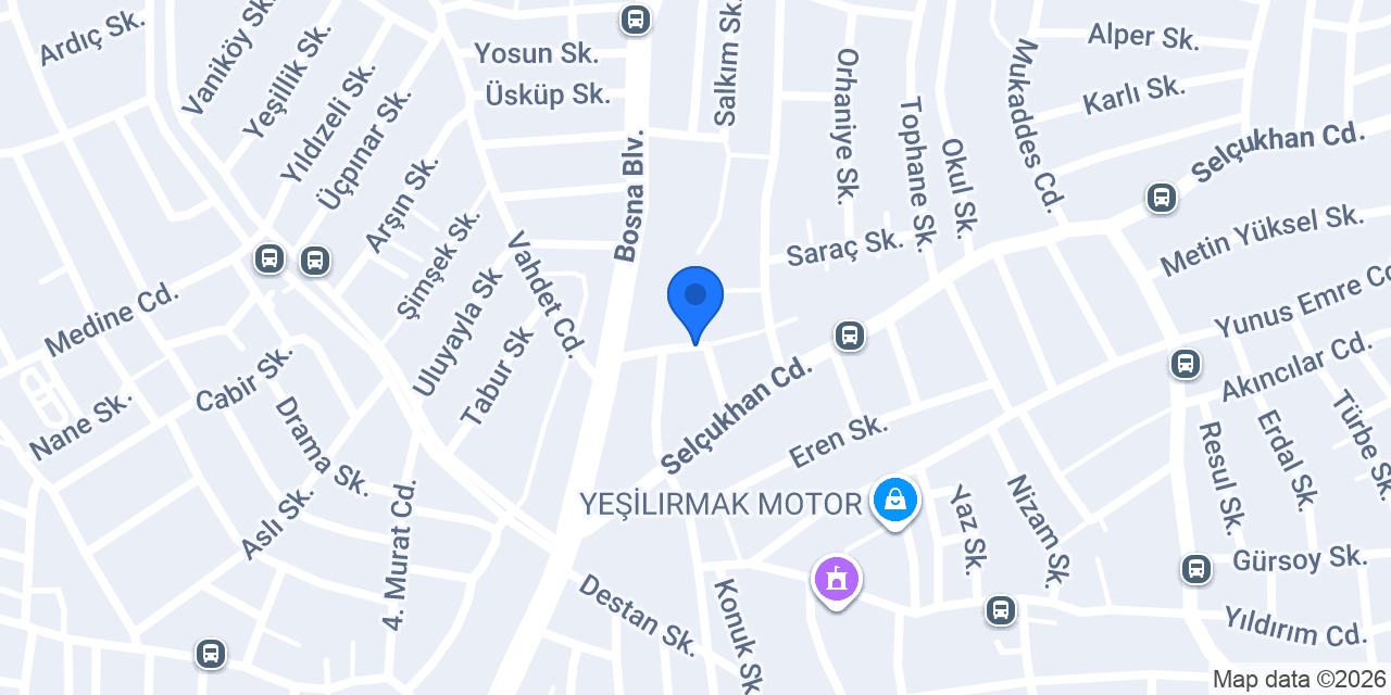 Yılmaz Ticaret konumu
