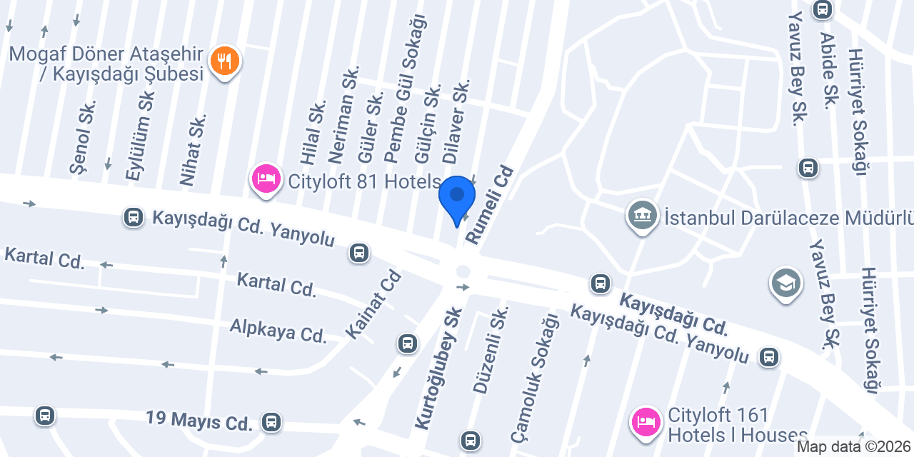 Cansu Plus Yapı Malzemeleri konumu
