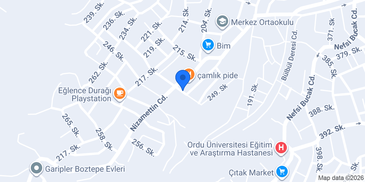 Çamlık Döner Çorba konumu