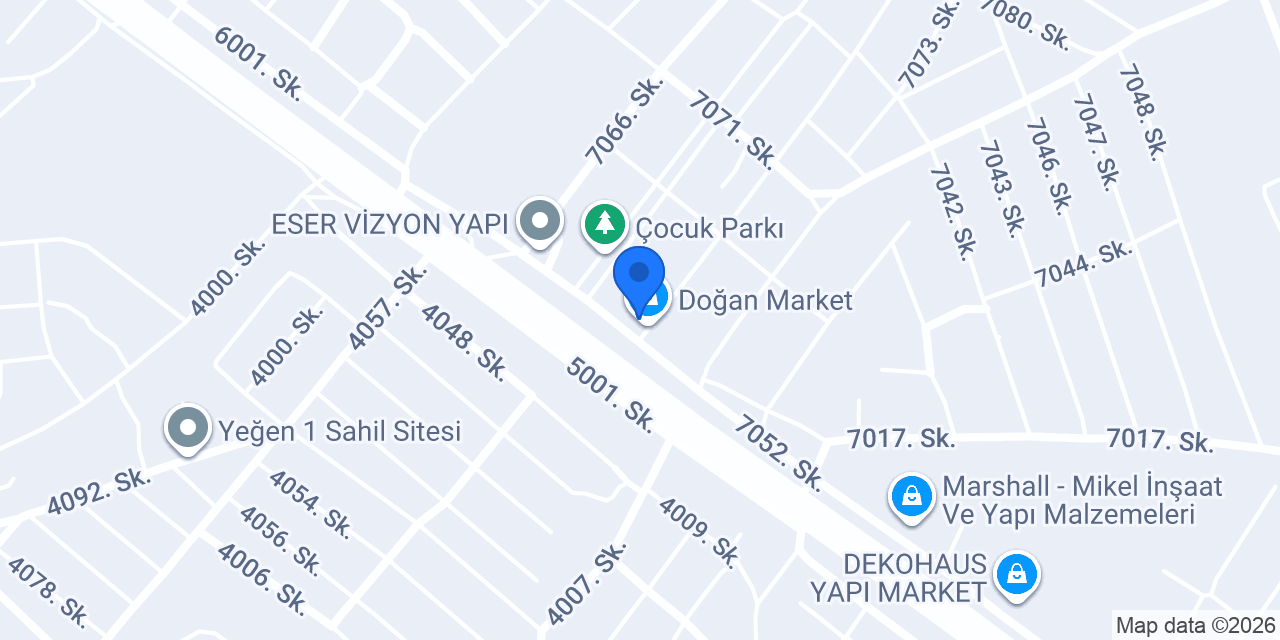Doğan Market konumu