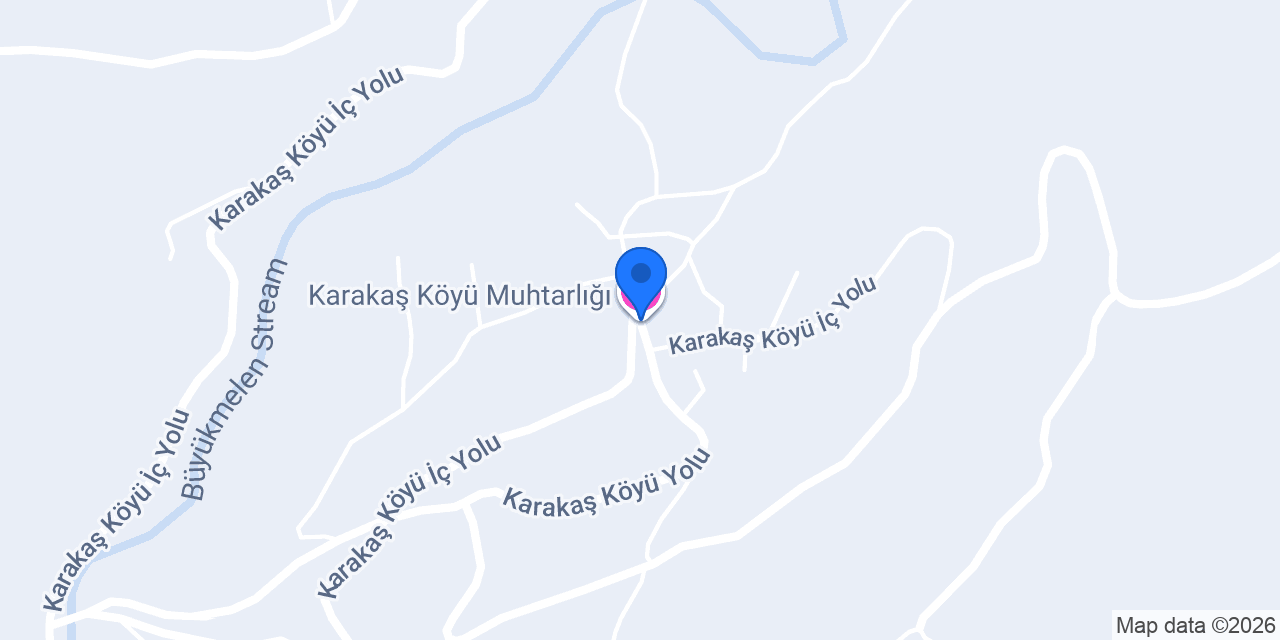 Karakaş Köyü Muhtarlığı konumu