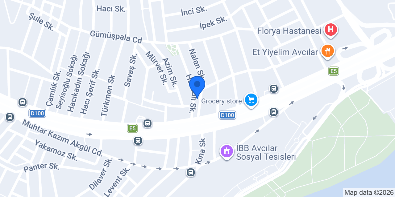 Marshall - Yılmaz Ticaret konumu