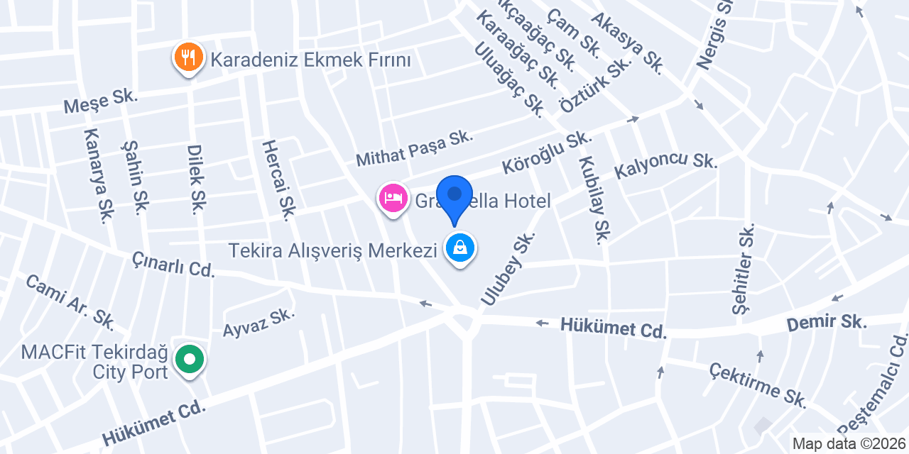 DrySpeed Kuru Temizleme Tekira Avm konumu