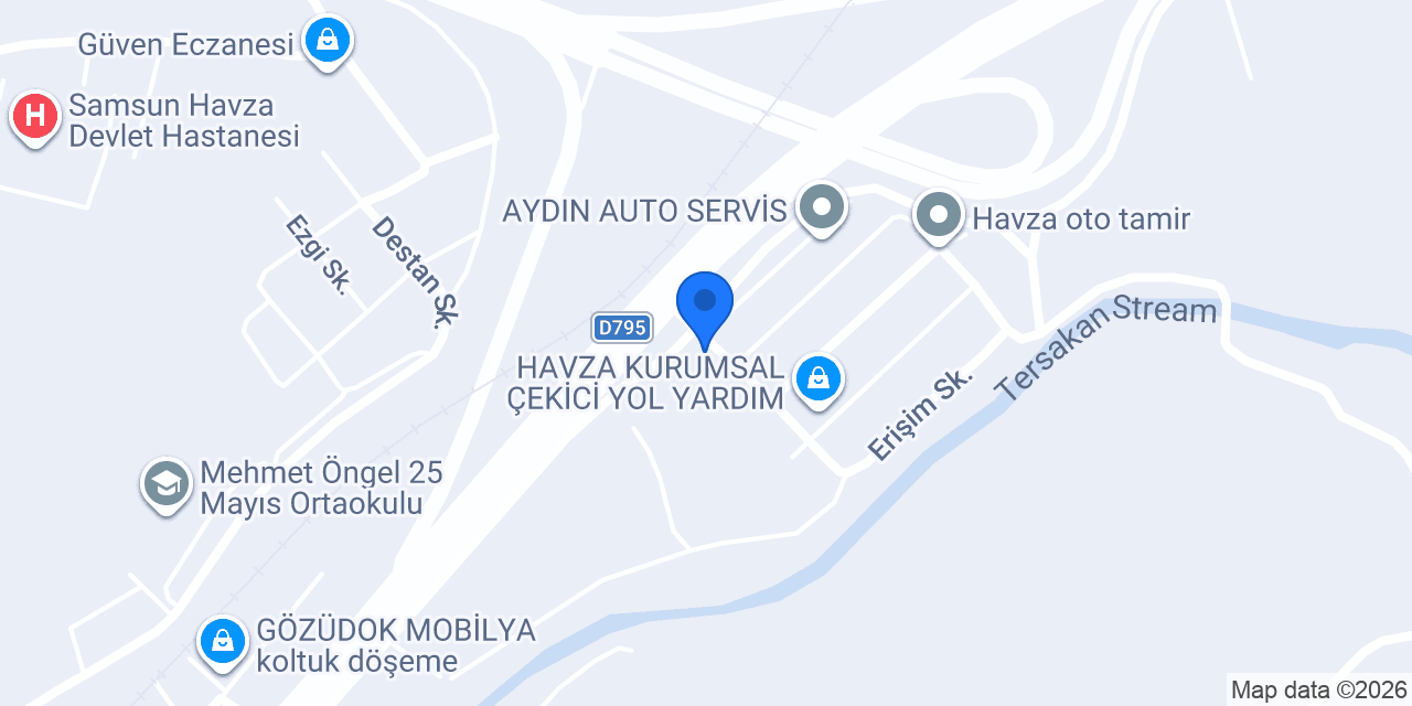 Usta Otomotiv konumu
