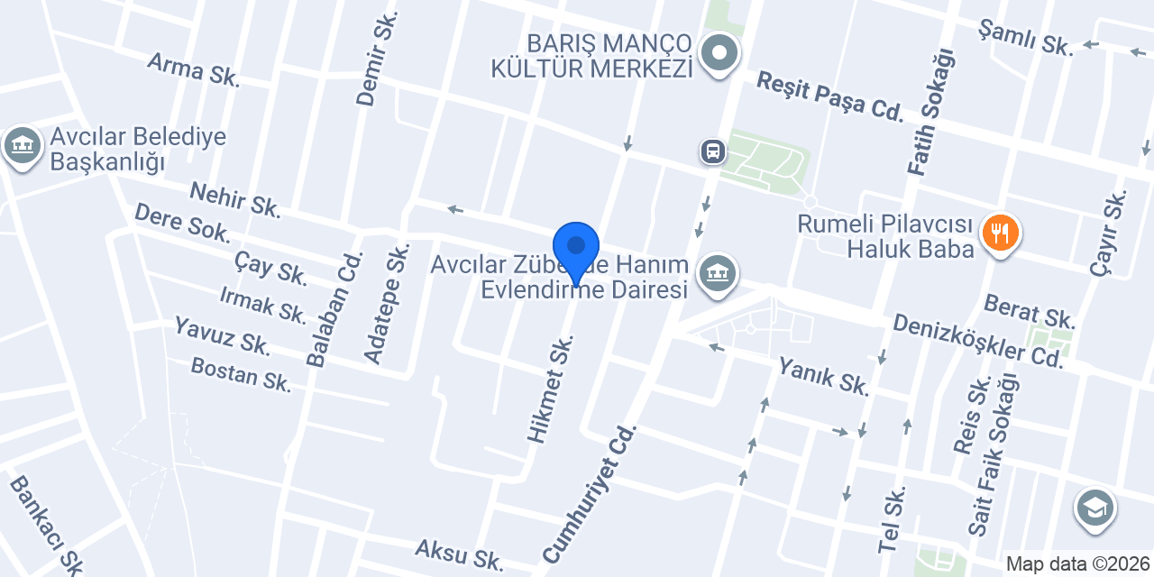 Uçar Alüminyum konumu