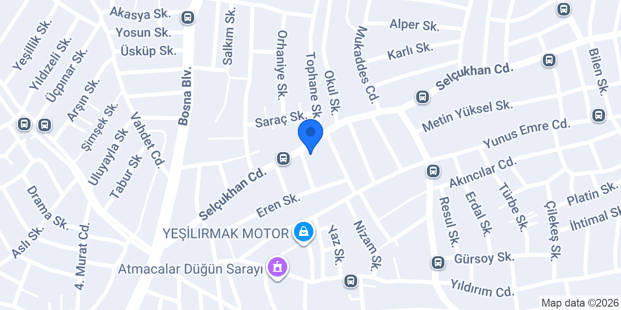 Çeri Cafe konumu