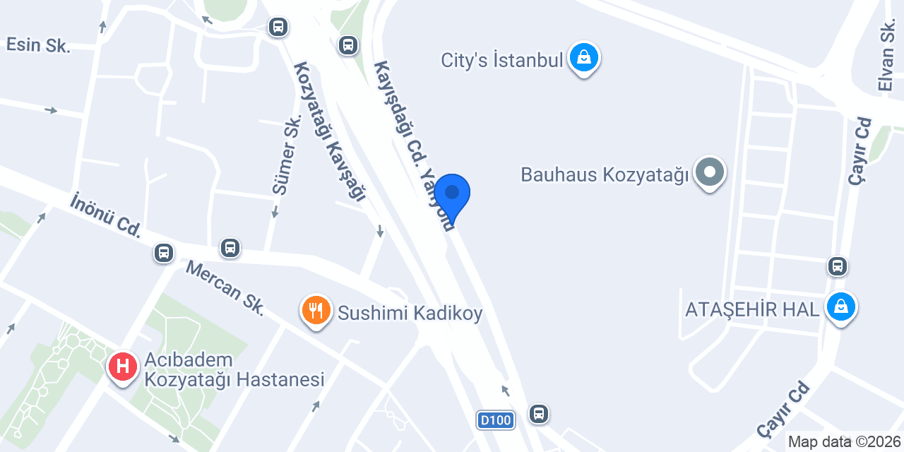 Gazioğlu Fırın konumu