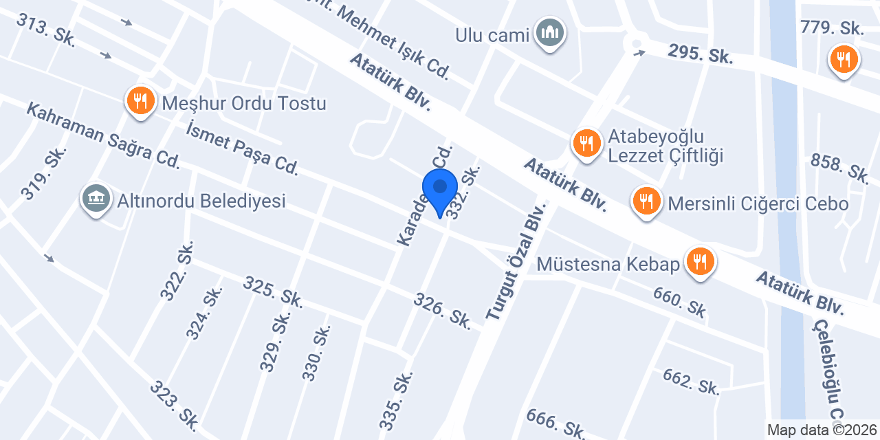 Aşkın Kuaför konumu