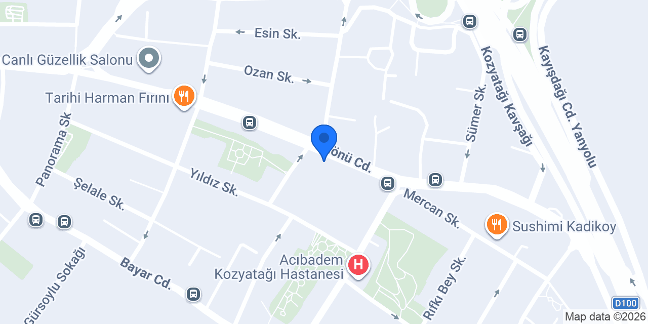 Su&han Kebap konumu