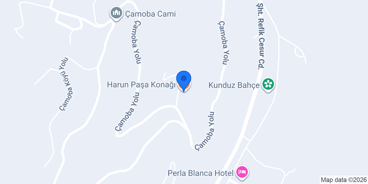 Harun Paşa Konağı konumu