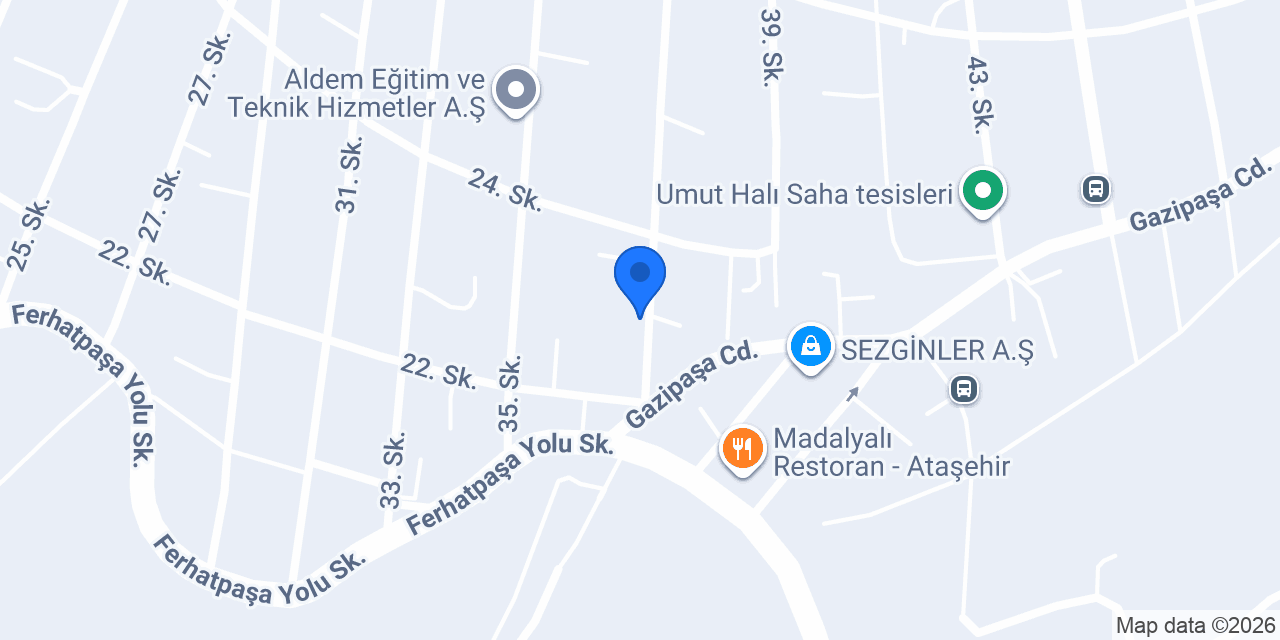 Şahin Peyzaj konumu
