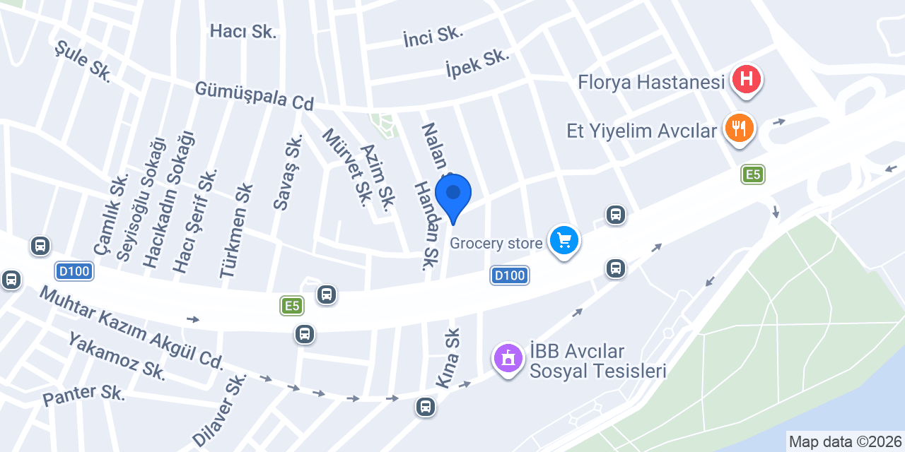 Pırlanta Kuaför konumu