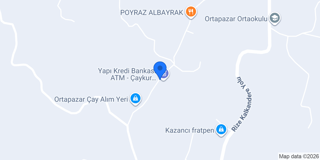 Çaykur konumu