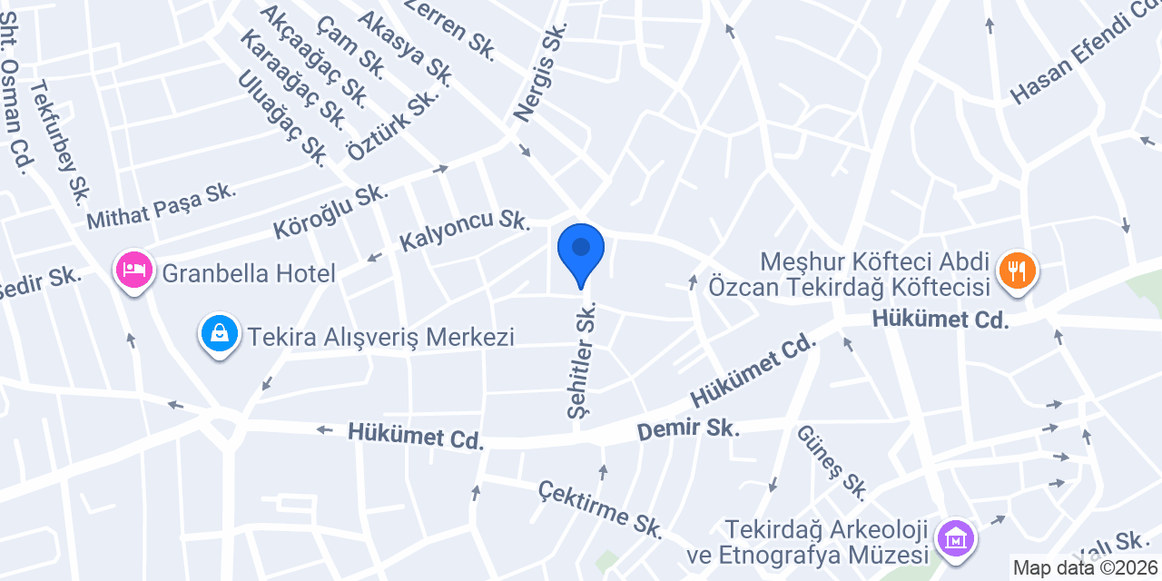 Has Ekmek Fırını konumu
