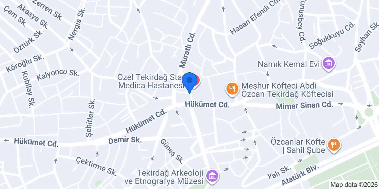 Merkez Taksi Durağı konumu