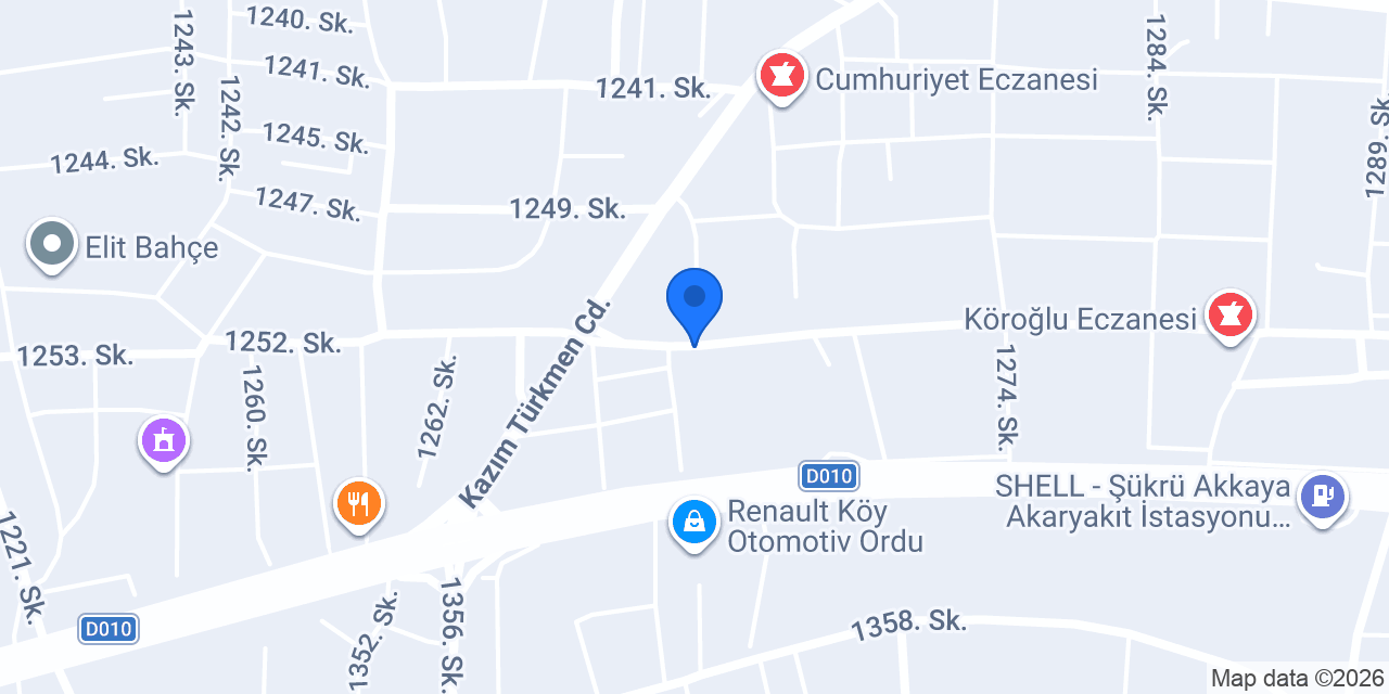 Kotyora Tantuni konumu