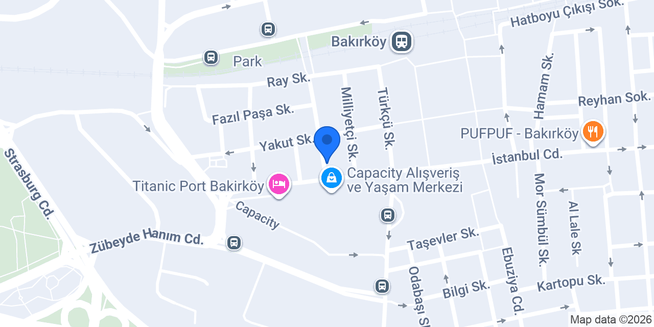 Marnero balık Bakırköy konumu