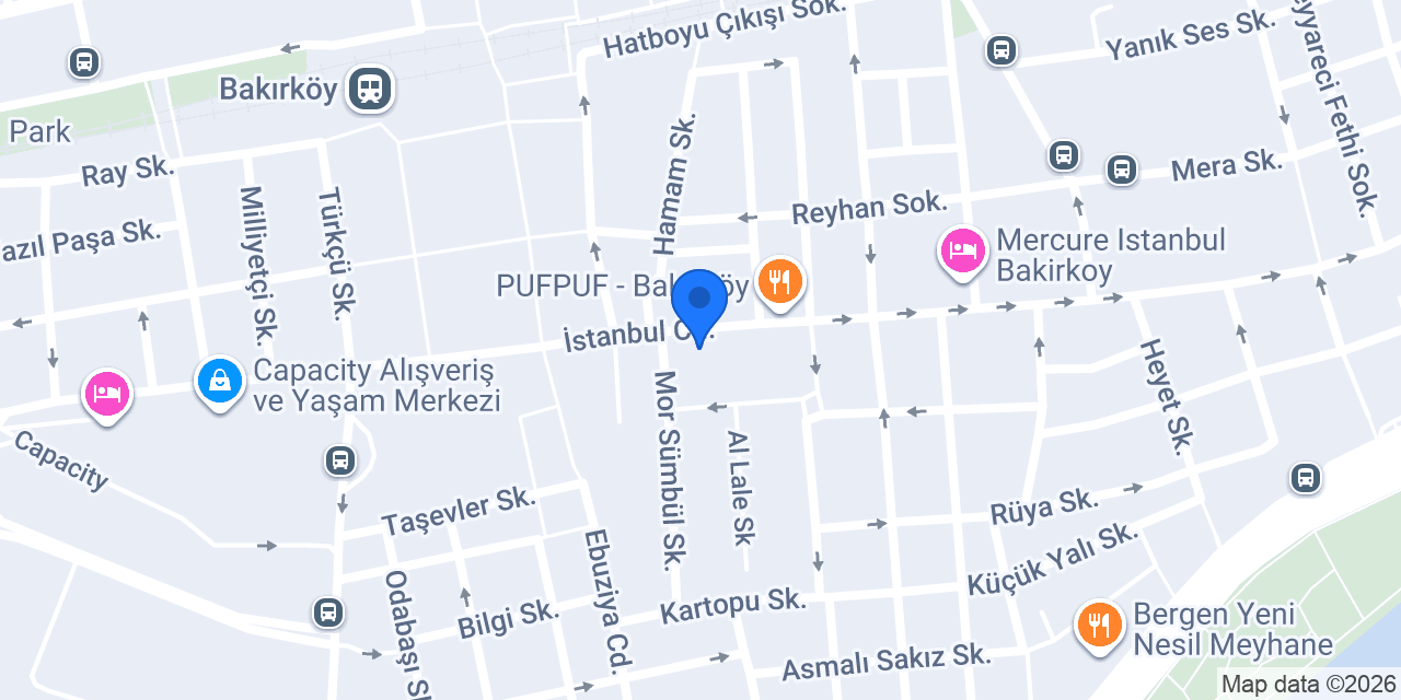 BAKIRKÖY 12. NOTER konumu