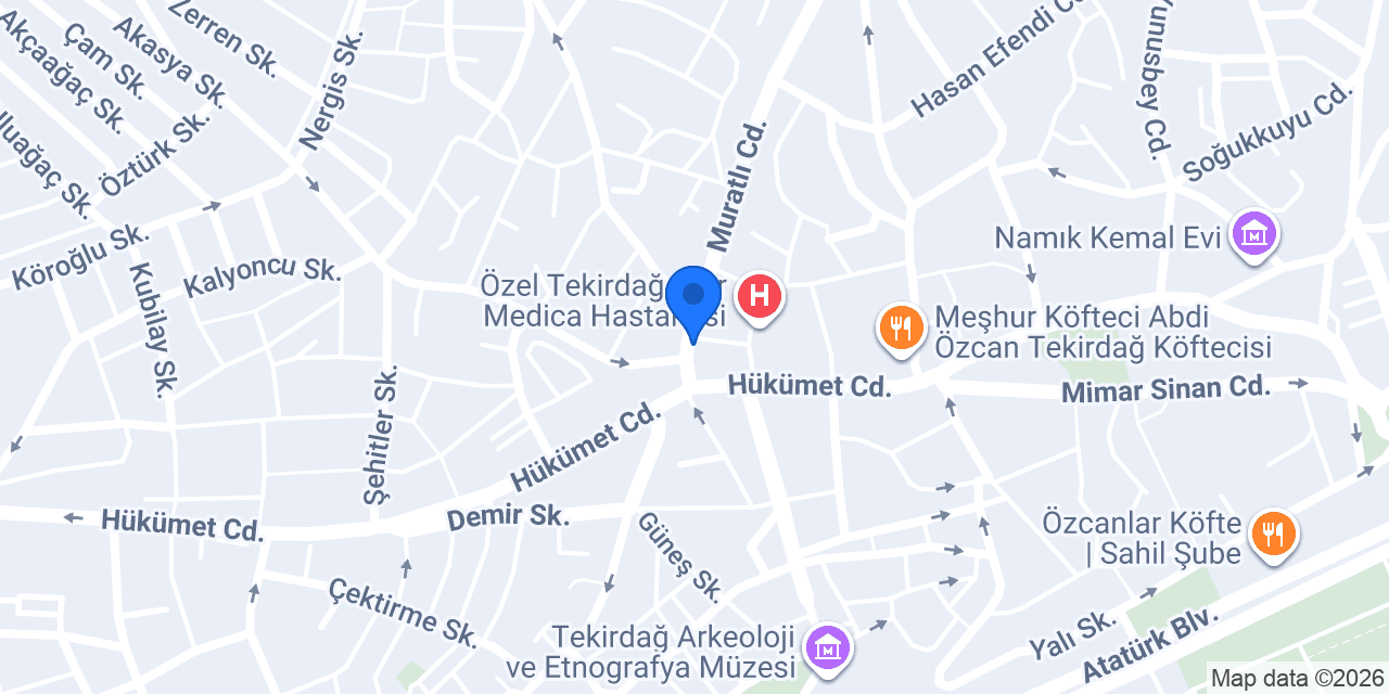 Huzur Taksi konumu