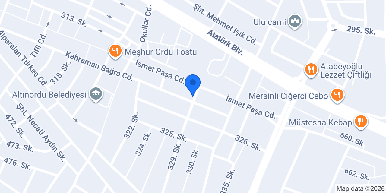 Çebi Hırdavat konumu