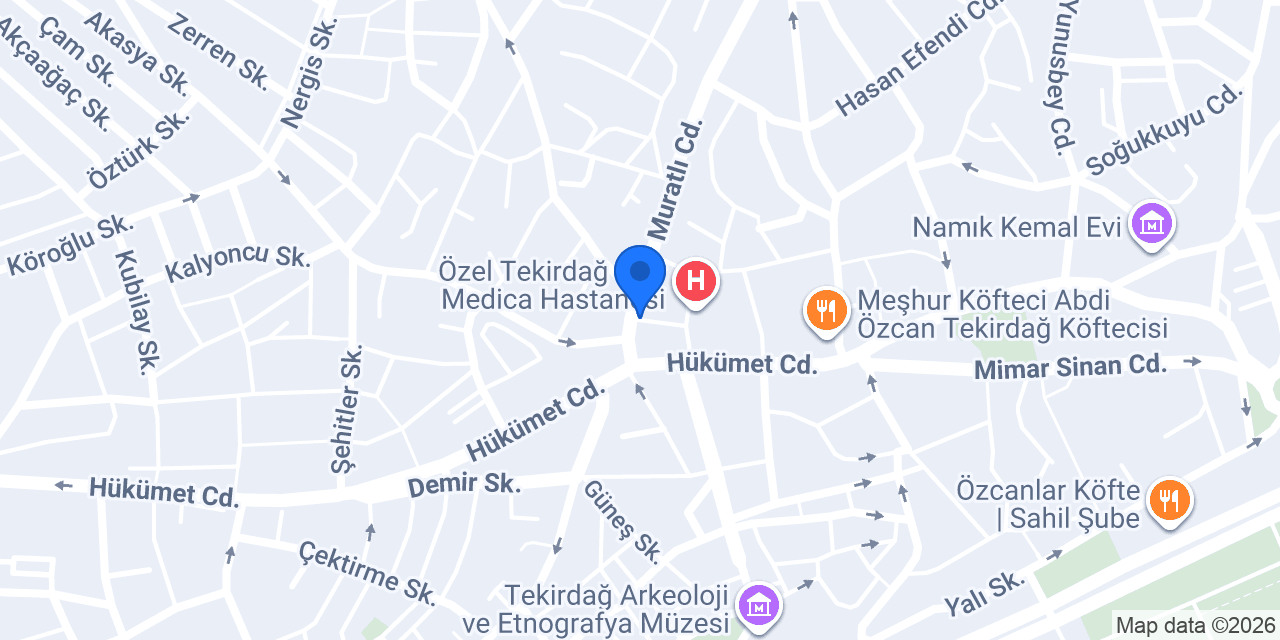 Güven Taksi konumu