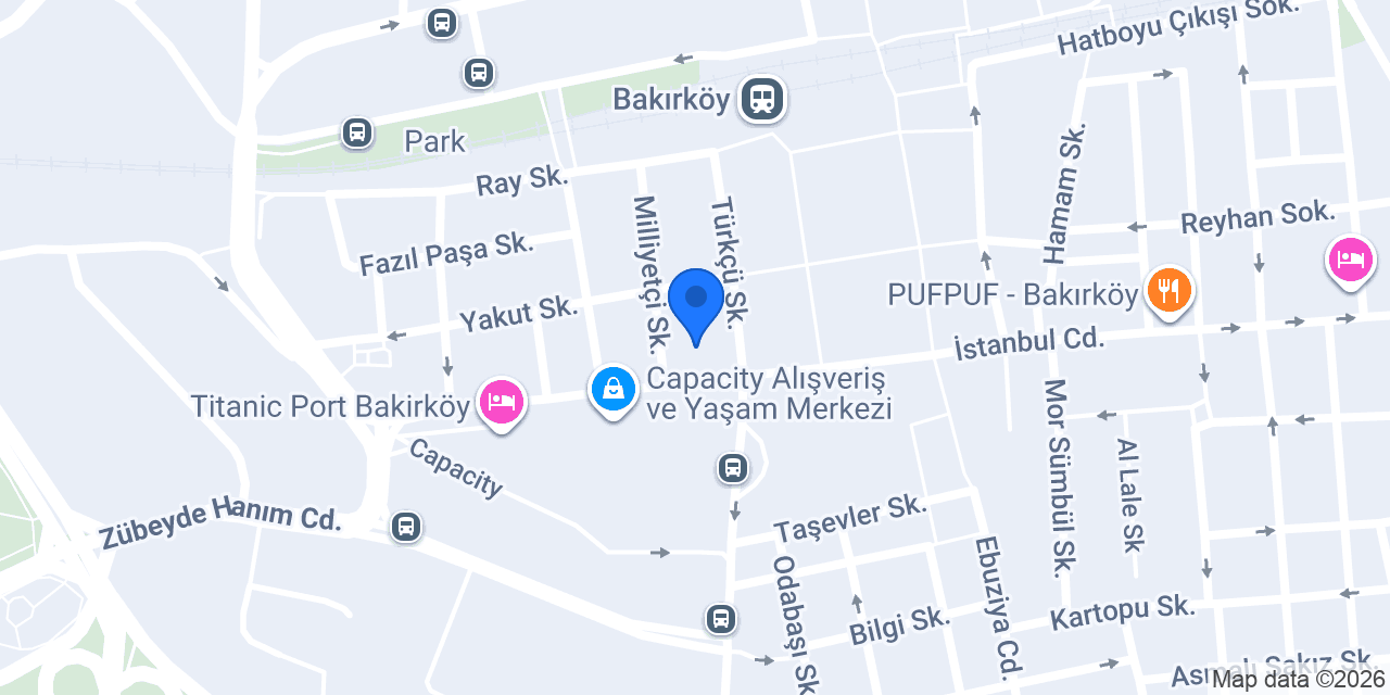 MC AKADEMİ BAKIRKÖY konumu
