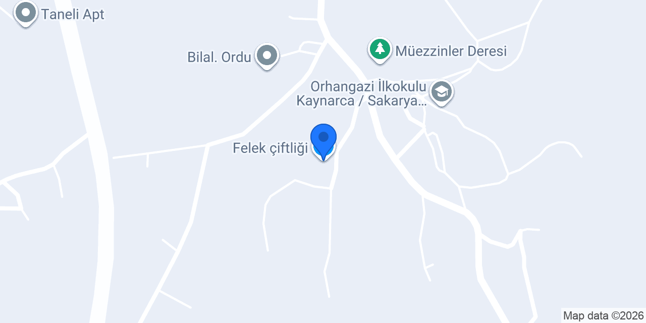 Felek çiftliği konumu