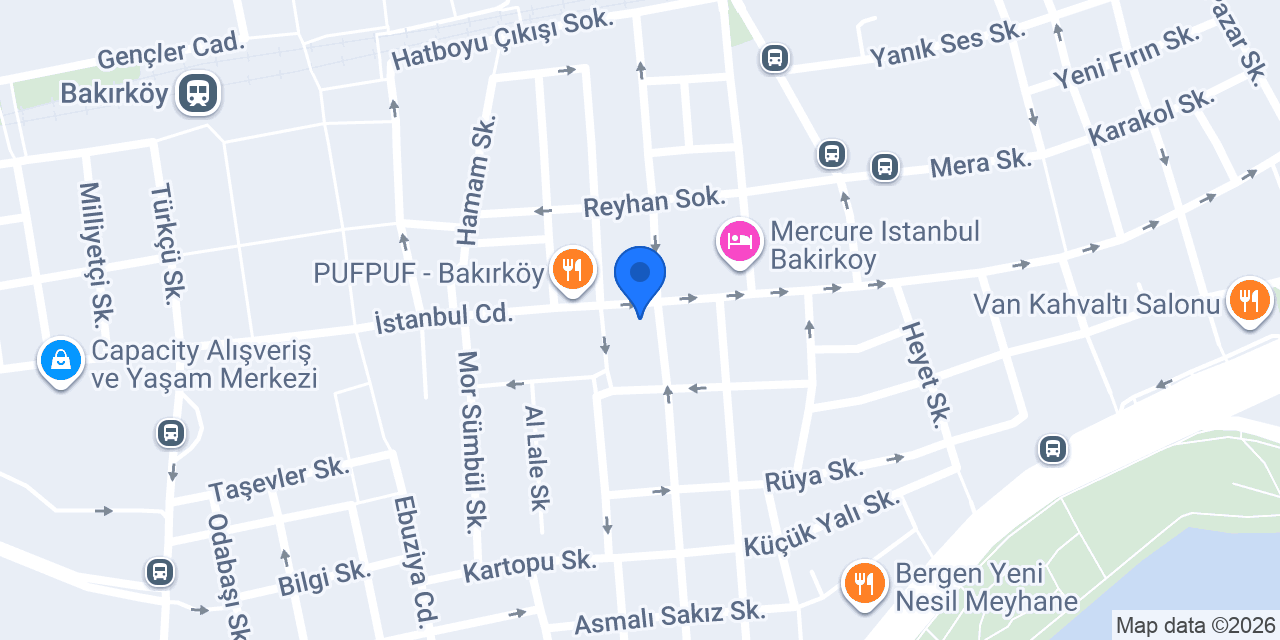 Firenze Coffee Bakırköy konumu