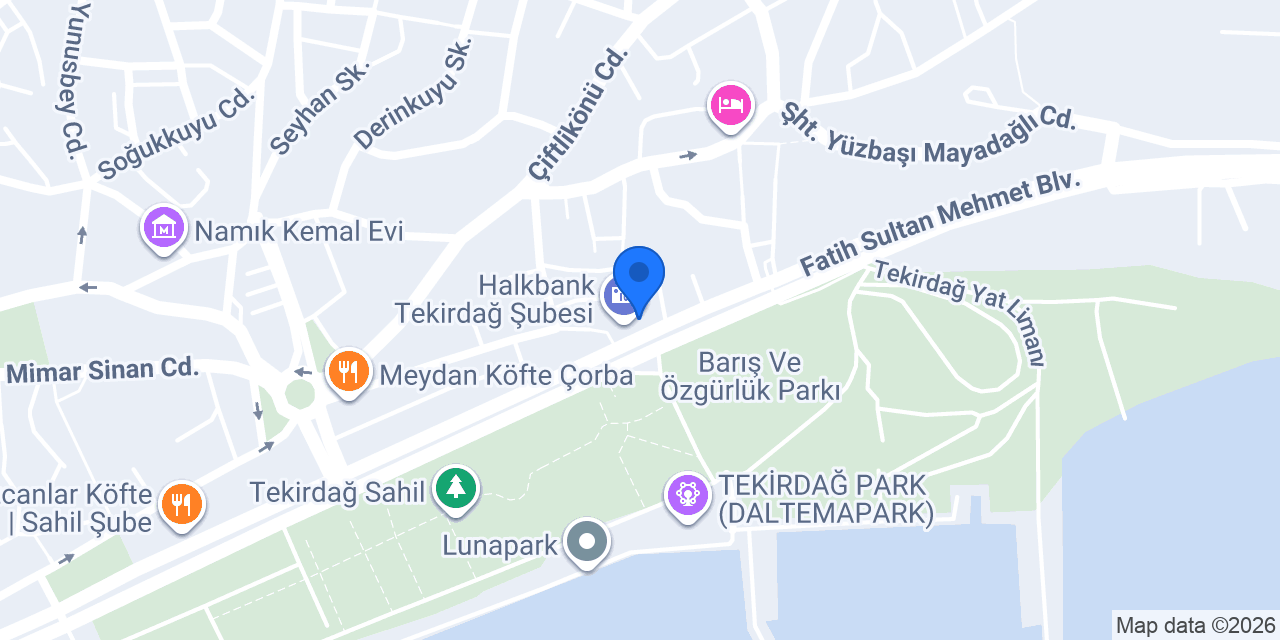 Sardunya Butik Cafe konumu