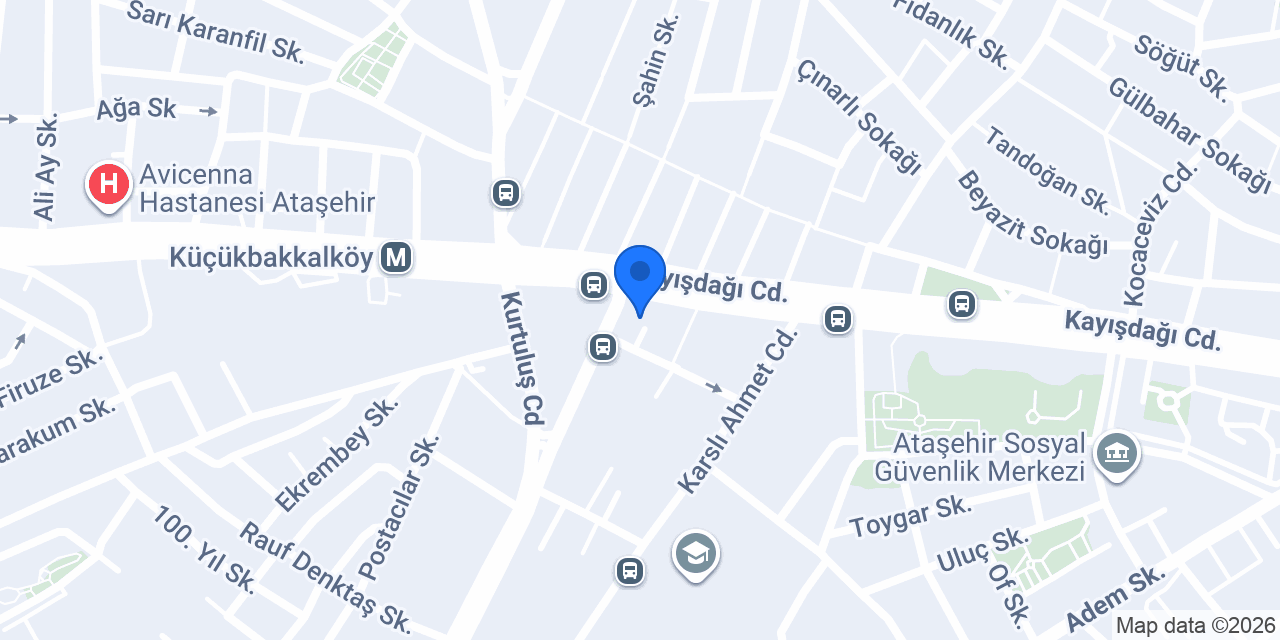 Helvacı Abdullah Ataşehir konumu