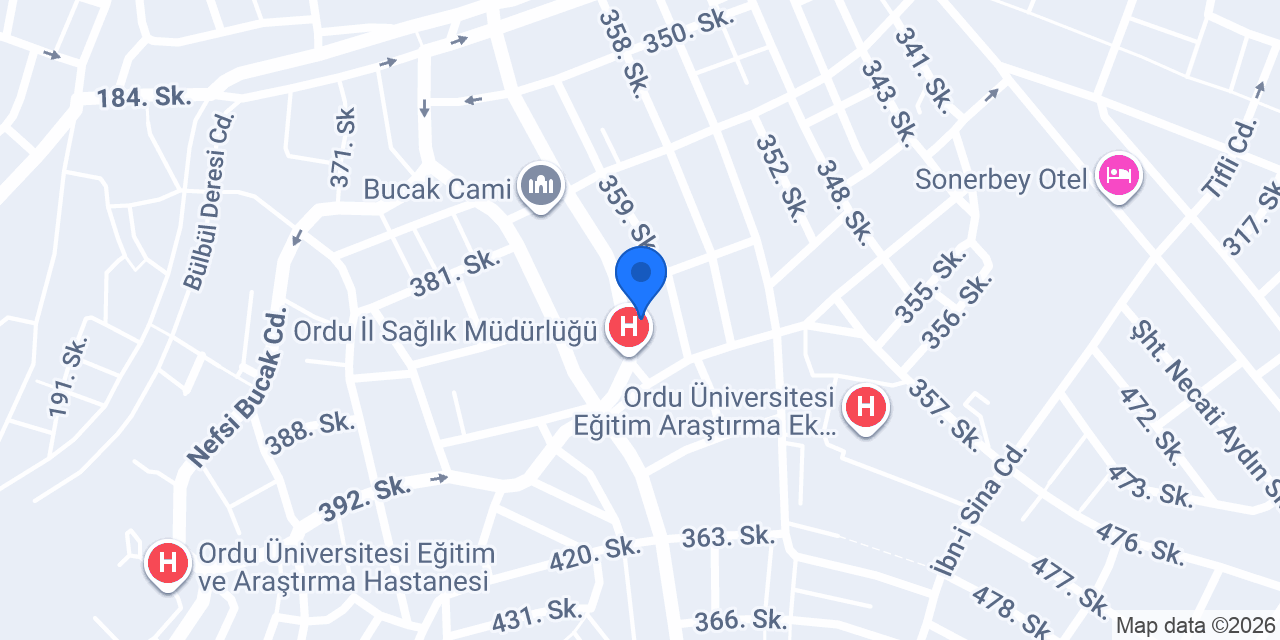 Serdaroğlu Eczanesi konumu