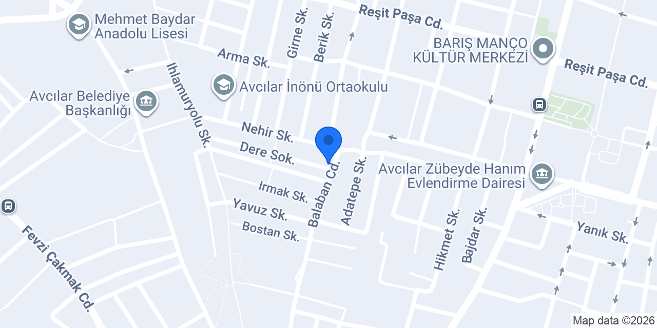 Can Et Merkezi konumu