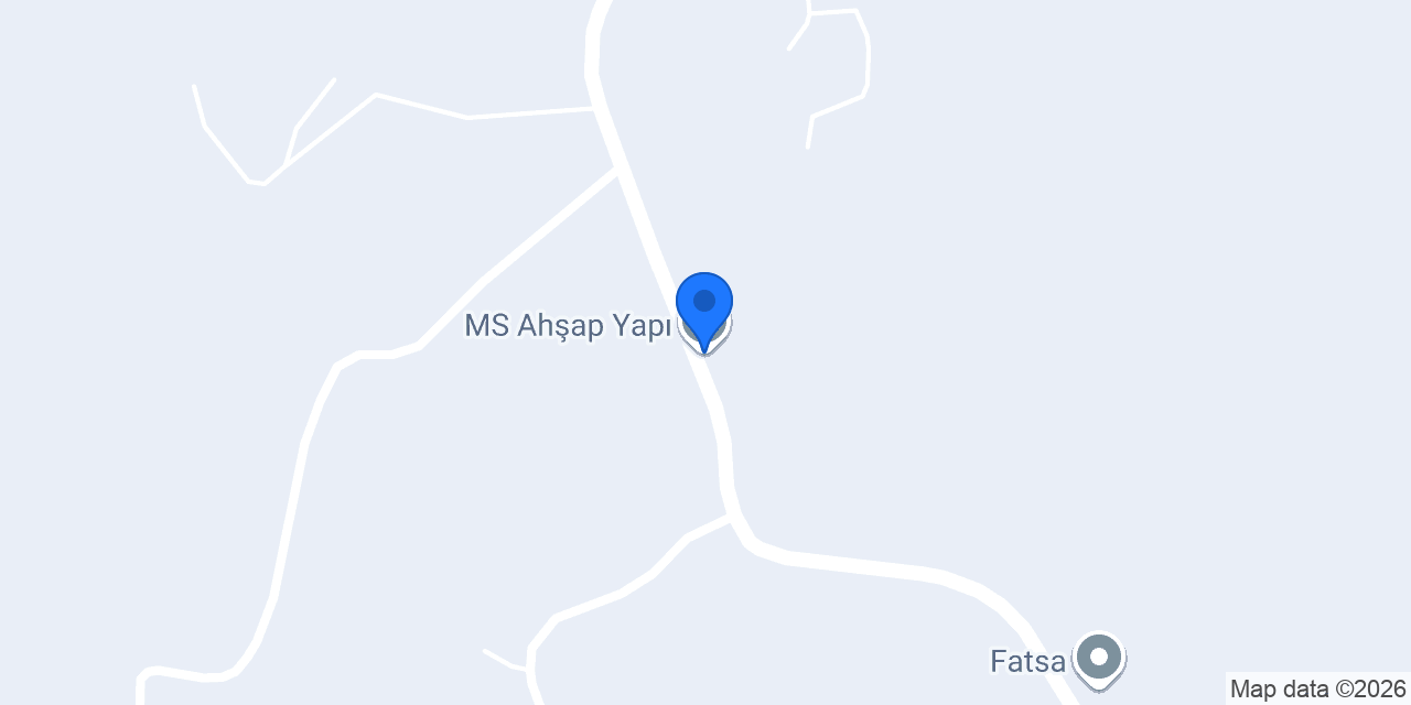 MS Ahşap Yapı konumu
