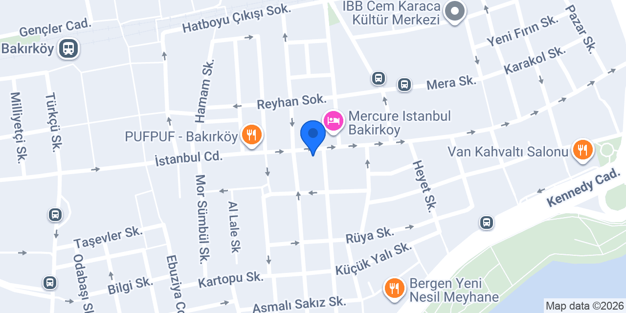 İbtiseme Tour konumu