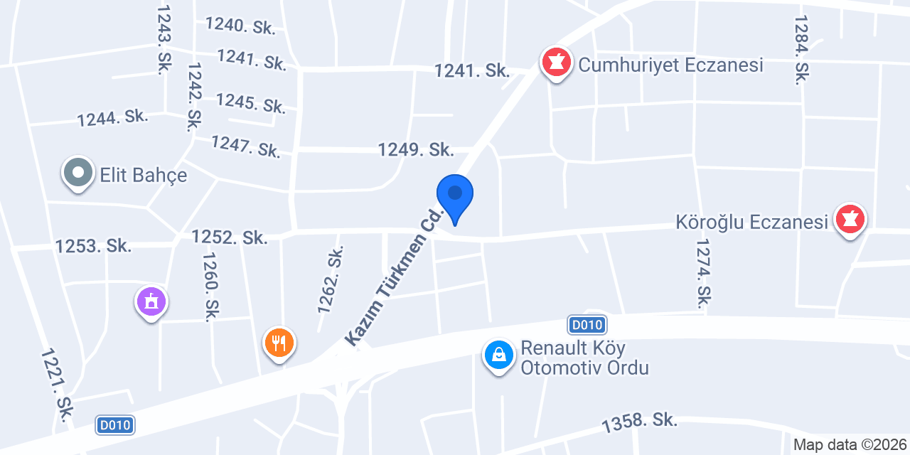 Çakmak erkek kuaförü konumu
