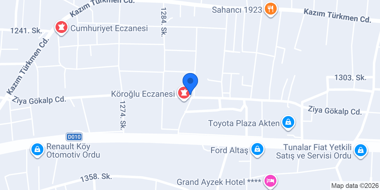 AŞKAN ECZANESİ konumu