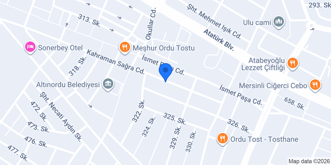 ÖZEN ELEKTRİK konumu