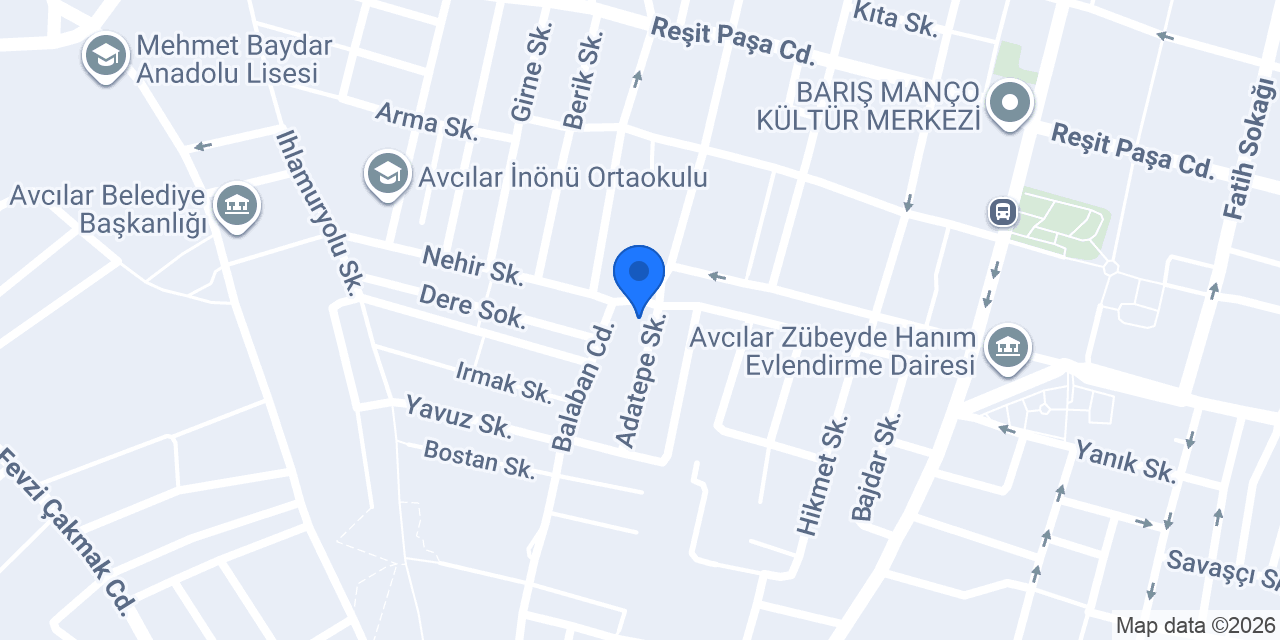 Sizin Kasap konumu