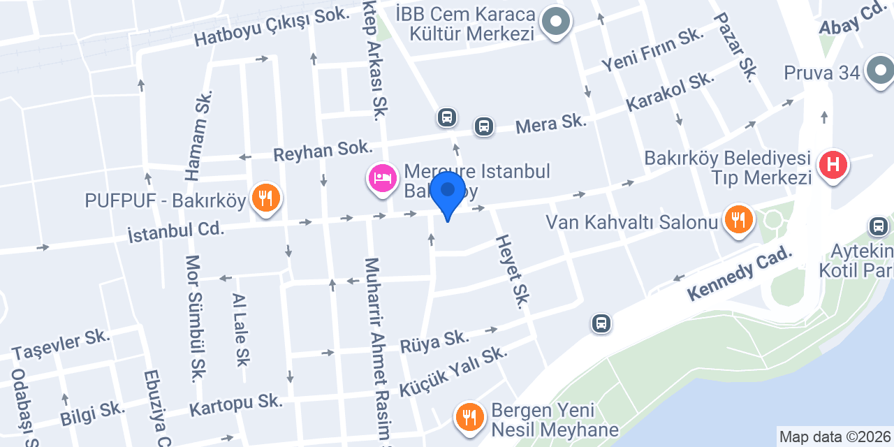 Bakırköy Eczanesi konumu