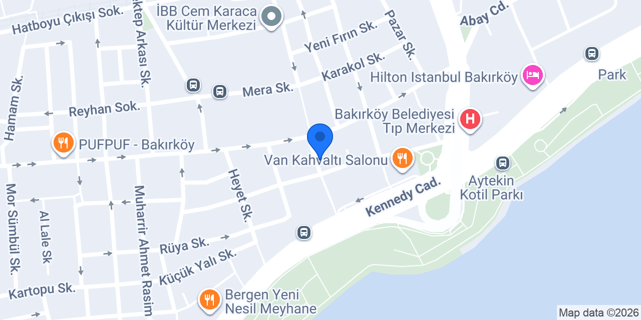 Epos Hotel konumu